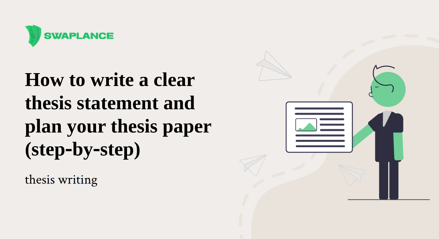 How to write a clear thesis statement and plan your thesis paper (step‑by‑step)