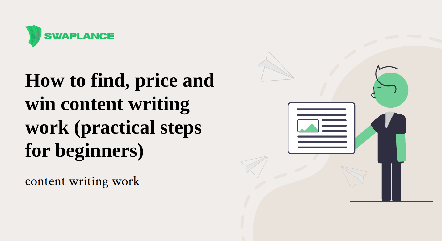 How to find, price and win content writing work (practical steps for beginners)
