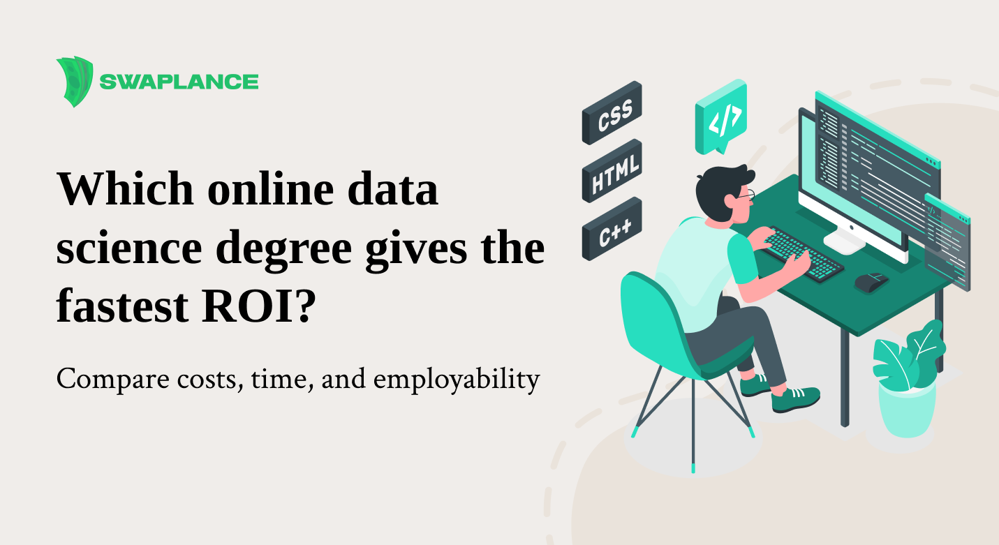 Which online data science degree gives the fastest ROI? Compare costs, time, and employability