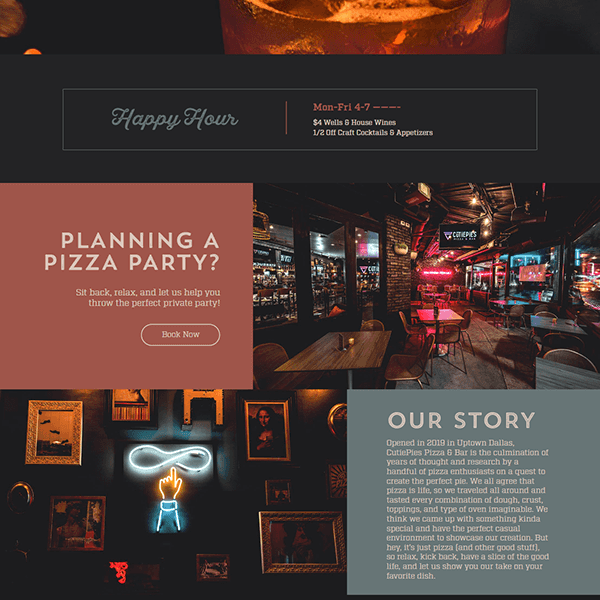 SQUARE SPACE WEBSITE DESIGN image 3