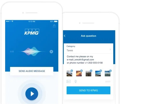 A MOBILE COMMUNICATION PLATFORM FOR KPMG image 1