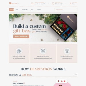 Heartsy Box website