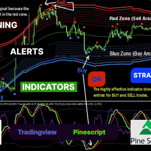 I will combine tradingview indicators or add custom alert function on trading view platform, trading bot, tradingview pinescript indicators